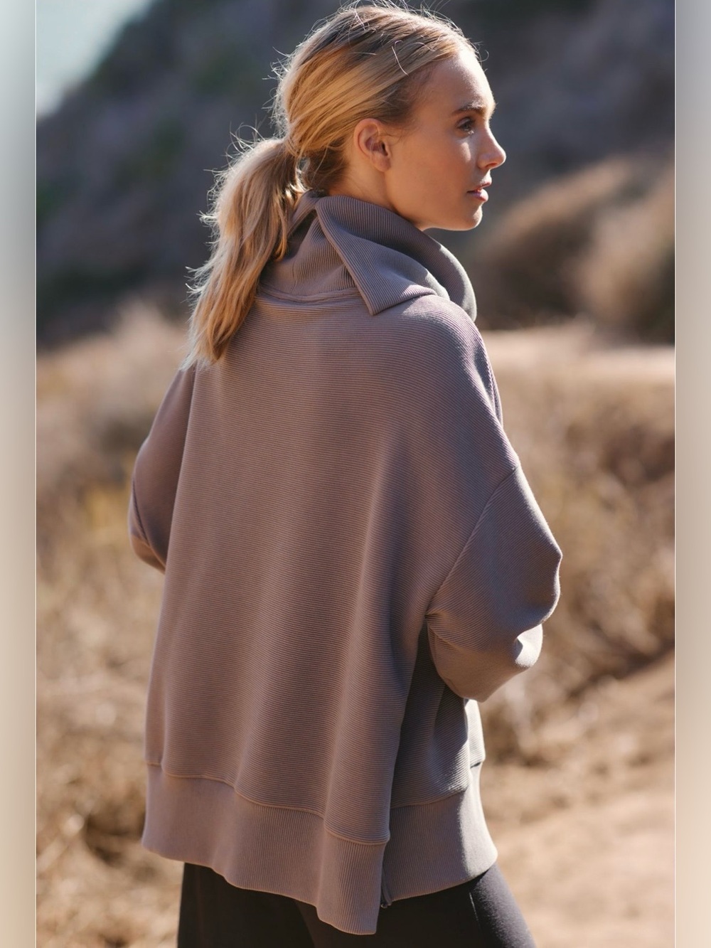 Valey Milton turtleneck sweatshirt